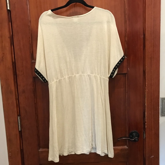 Tan dress with studs - Picture 3 of 5